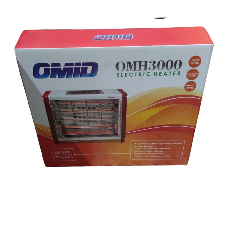 بخاری برقی امید مدل OMH 3000