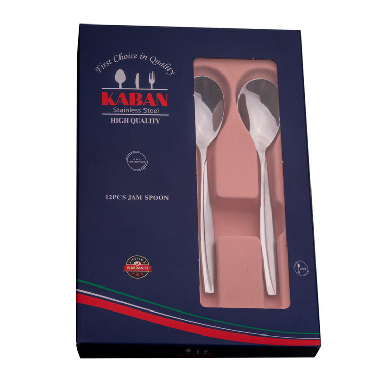 قاشق مربا خوری کابان مدل M-19 بسته 12 عددی