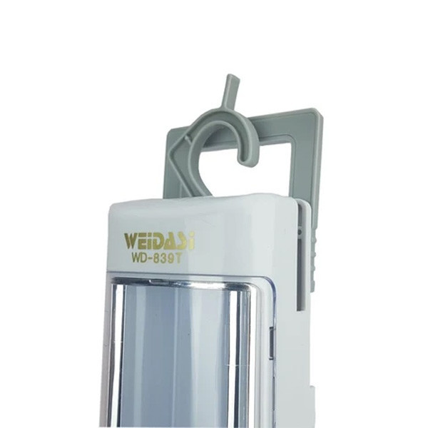 چراغ اضطراری ویداسی مدل WD-839TD با نور مهتابی