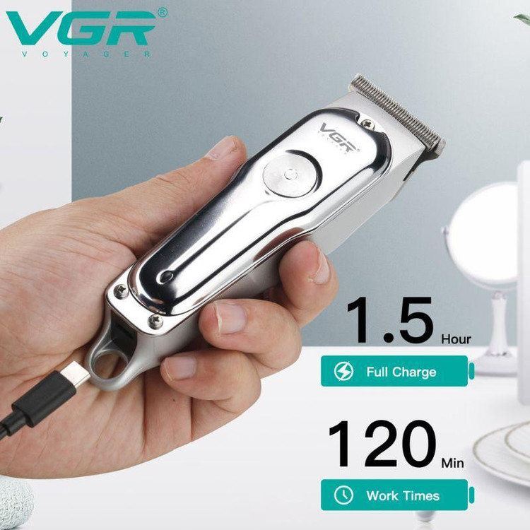 ماشین اصلاح موی صورت شارژی وی جی ار مدل 071 مجموعه 2 عددی