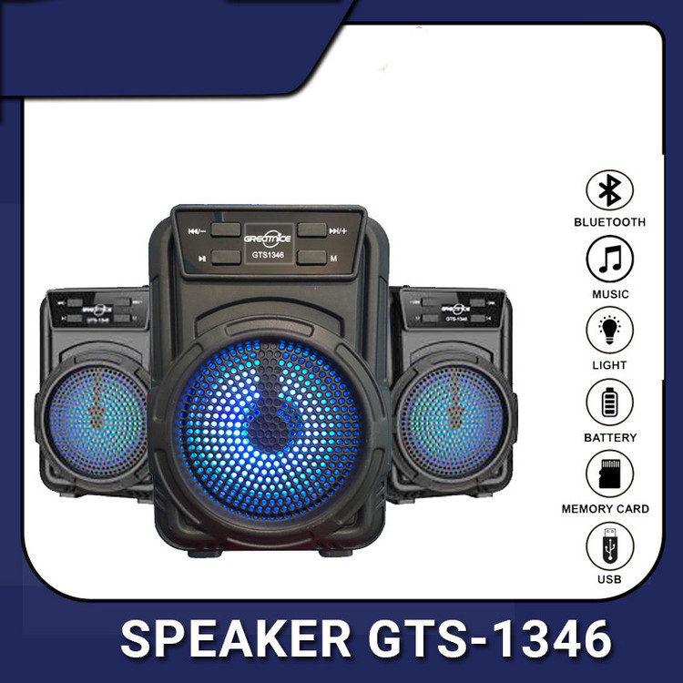 اسپیکر بلوتوثی قابل حمل ای ال وی مدل GTS-1346