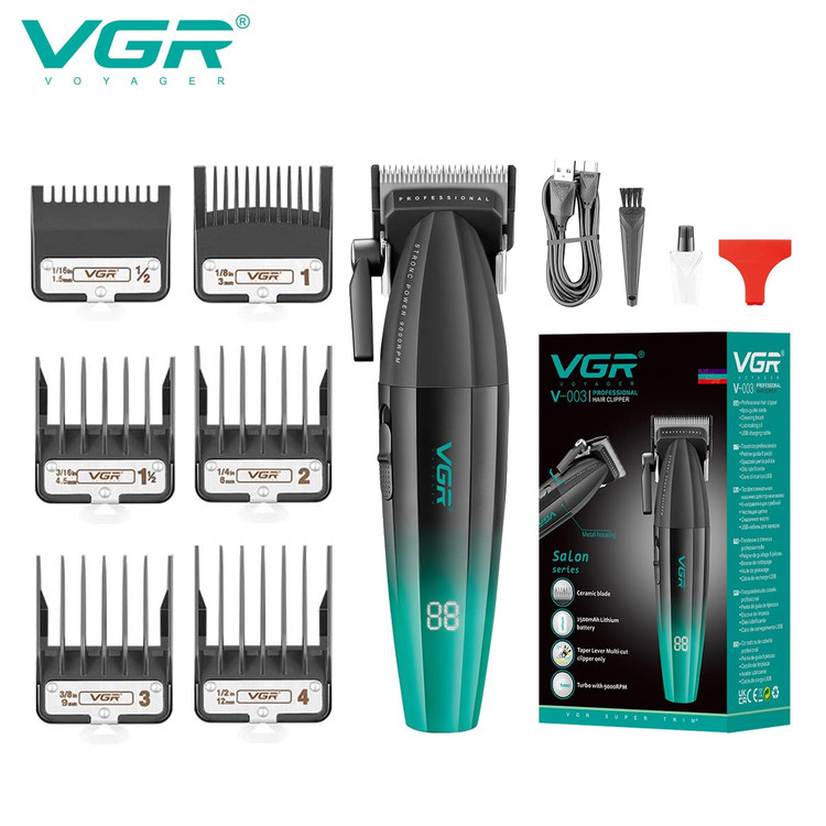 ماشین اصلاح موی سر و صورت وی جی ار مدل V-003