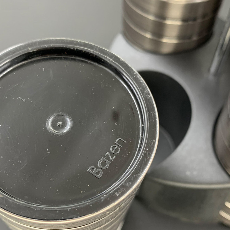 ست جای ادویه 7 پارچه بازن مدل STL کد SHR-156