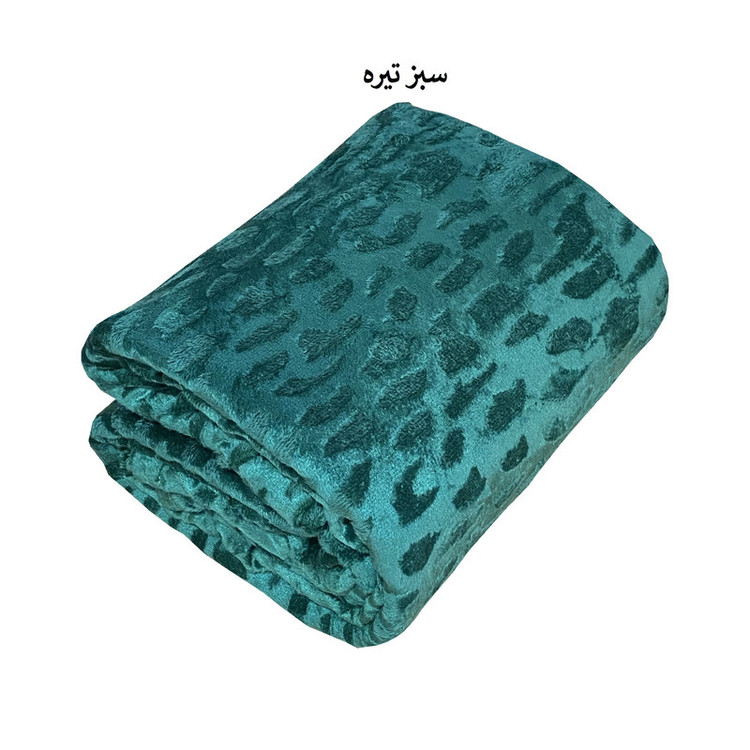 پتو مسافرتی 1 نفره شایسته مدل فایپکو اسکارلت مخمل سنگی سایز 155x200 سانتیمتر