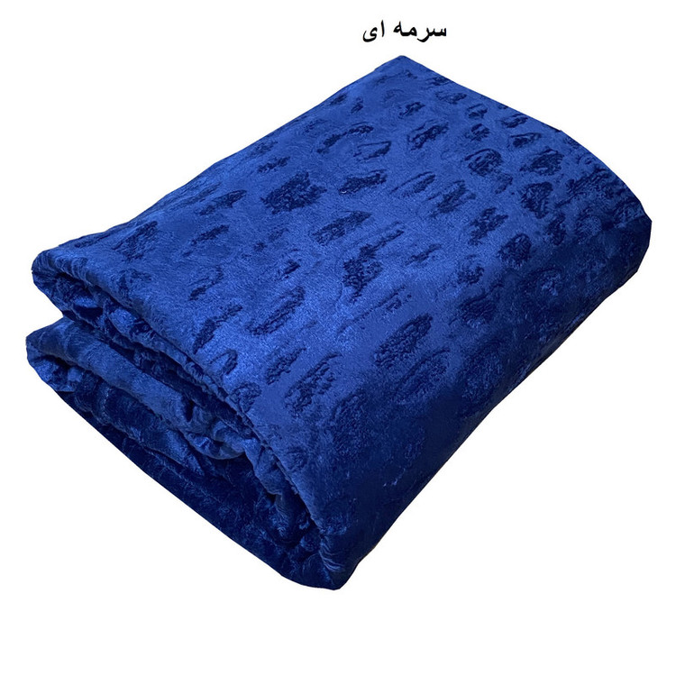 پتو مسافرتی 1 نفره شایسته مدل فایپکو اسکارلت مخمل سنگی سایز 155x200 سانتیمتر